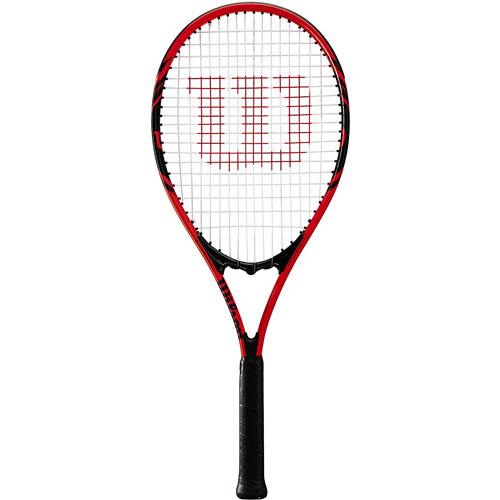 WILSON Federer Tennis Racquet Racket 4 3/8 Grip L3 Power Strings Red White Black